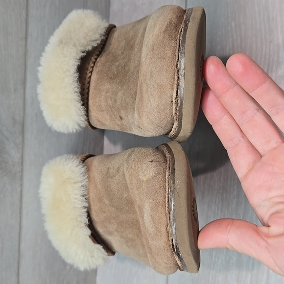 Ugg Australia Shearling Women's Ankle Leather Shoes Boots Sz 10 - Picture 5 of 13